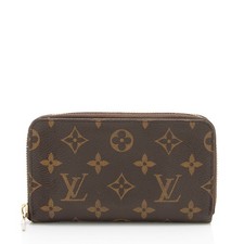 Louis Vuitton Monogram Canvas Compact Zippy Wallet