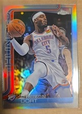 2025-26 Topps Chrome Refractor Luguentz Dort #177