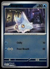 Bergmite 023/086 Common Chaos Rising Pokemon Reverse Holo Near Mint