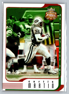 2002 Fleer Focus Jersey Edition #2 Curtis Martin