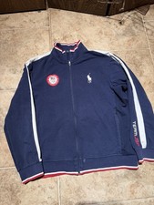 Polo Ralph Lauren Team USA Jacket Men Size xl 2016 Olympics Full Zip
