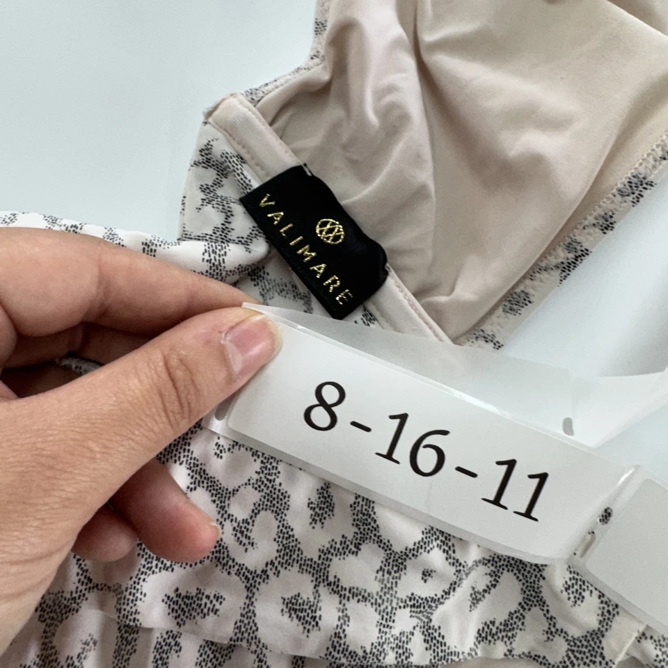 Valimare Bikini Traje de Baño Mujer Gris Medio Salinas Animal Bandeau Dos Piezas Foto 4 de 4