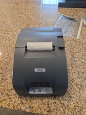 Epson TM-U220B Serial Dot Matrix Receipt Printer (M188B) - Black -used