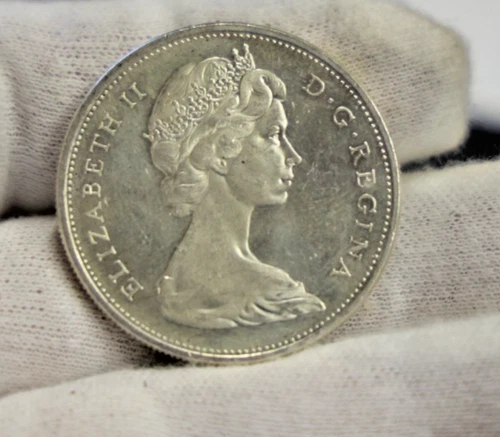 1965 Canada .800 Silver Dollars Unc...