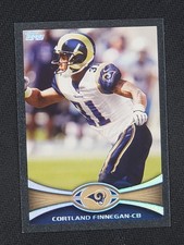 2012 Topps Black /57 Cortland Finnegan #437