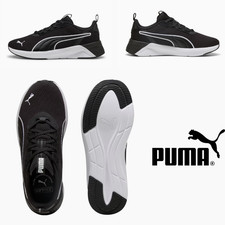 PUMA Softride Harli Women's Running Shoes Black White Gray 311100-01 Size 6.5 US