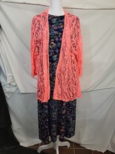 Womens LulaRoe Dress And Wrap Set Size M