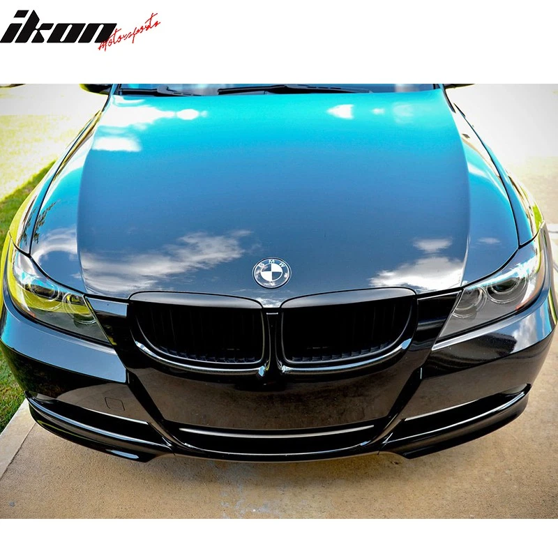 Alerón de maletero para BMW E90 06-08 + divisores delanteros pintados #475 zafiro negro Foto 3 de 4
