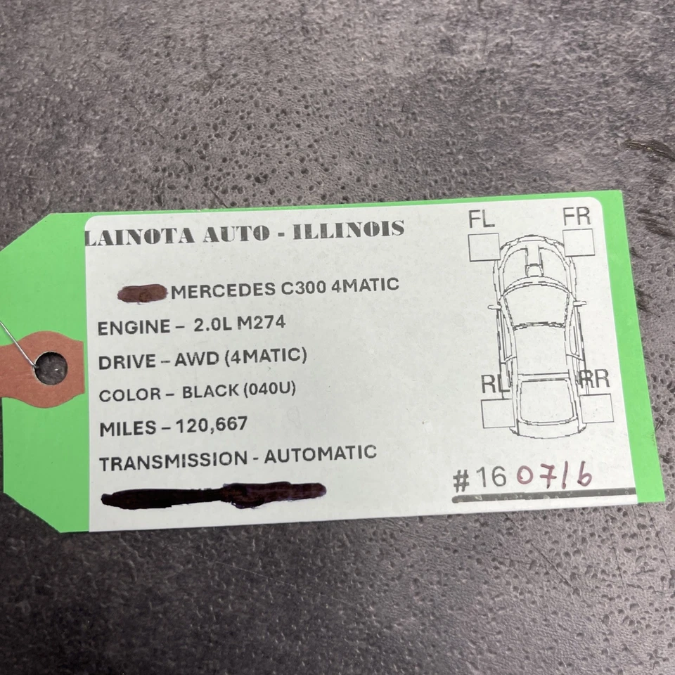 Bomba de vácuo motor OEM 2014 -2018 MERCEDES-BENZ CLA250 C300 2.0L A2701800901 - Imagem 2 de 4