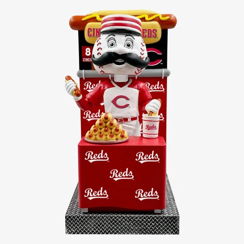 Mr. Redlegs Cincinnati Reds Hot Dog Eating Contest Bobblehead MLB