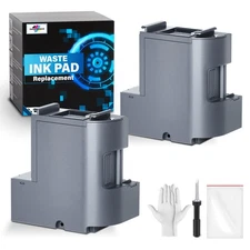 Waste Ink Pad Replacement with Reset Software for Ecotank ET-2850 ET-2760 ET-...