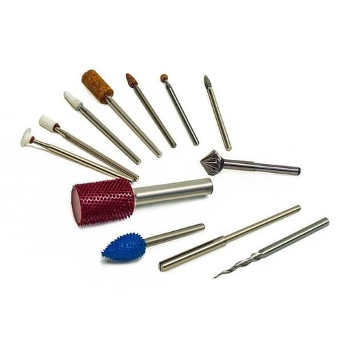 Kit elettroutensili rotativi montati su base industriale con cavo 1,7 Amp 1/6 HP e giogo - Foto 3 di 7