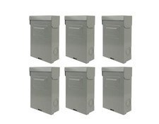 PDBX-60AN 6 Pack AC Disconnect Box 60A 240V Non-Fused,Pull-Out Disconnect switch