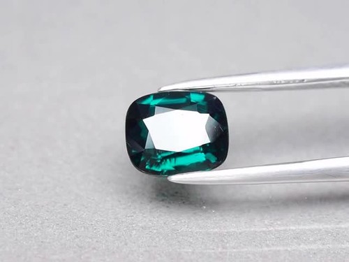 π 1.45ct 7x5.8mm Cushion Natural Color Change Garnet - Unheated, Madagascar Gem - Video 1 of 1