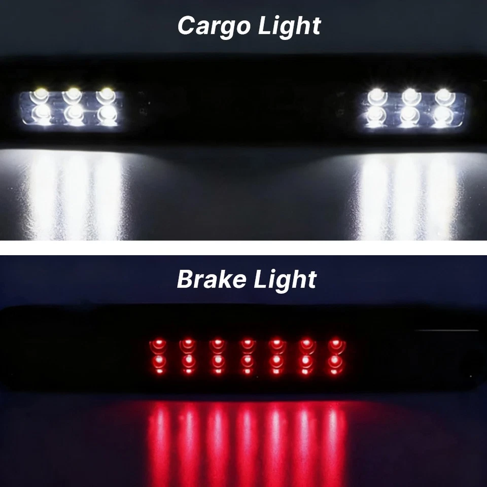 3ª terceira luz de freio lâmpada de carga para 1988-1998 Chevy GMC C1500 K1500 Silverado - Imagem 4 de 4
