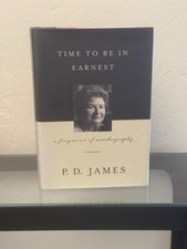 Product Image: Time to Be in Earnest *SIGNED* by P. D. James 2000 Hardcover / DJ