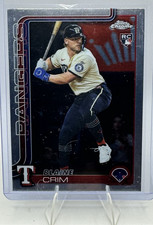 Blaine Crim 2025 Topps Chrome Update Series Baseball - Rookie Card# USC83