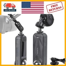 Suction Cup Rear View Holder for Insta360  GoPro - Never Fall Off Guarantee