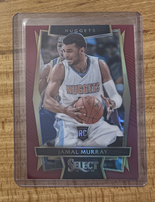 2016-17 Panini Select - Jamal Murray #4 Maroon Prizm 027/175 Rookie Card 