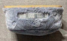 UGG Polar Dawson Lap Desk Bamboo Faux Fur Laptop Tablet iPhone Holder