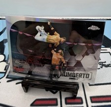 2020 Topps Chrome WWE #28 Humberto Carrillo Refractor ROOKIE CARD