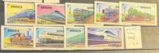 🦬 Timbres de Mongolie - N°2132 à 2140 Neufs - Côte 20,00 euros🦬