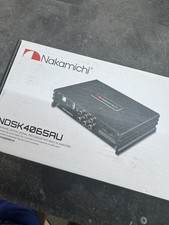 Nakamichi 4 In 6 Out DSP Digital Signal Processor NDSK4065AU With Remote