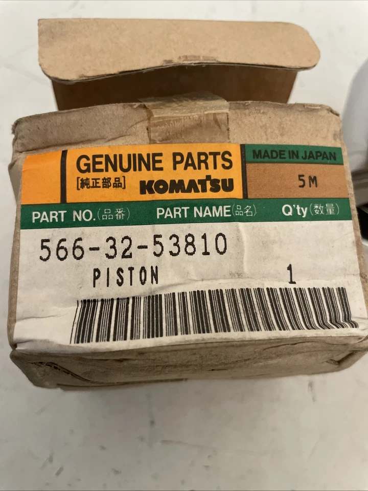 GENUINE KOMATSU PISTON 566-32-53810 NEW OEM - Image 4 of 4