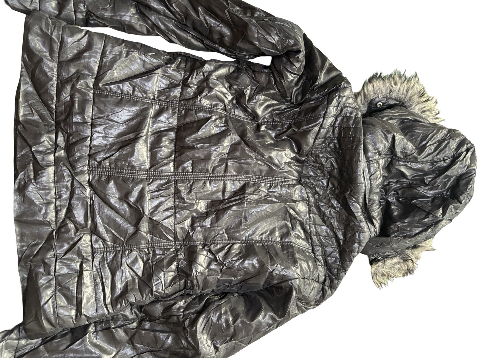 Tommy Hilfinger Original Ladies Winter Jacket Size S Black Excellent Condition image 3