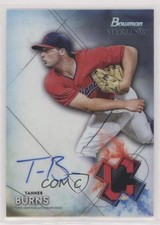 2021 Bowman Sterling Prospect Auto Tanner Burns #BSPA-TB Auto et6