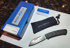 Benchmade 319-2 Proper Slipjoint Pocket Knife (S90V & CF): DISCONTINUED & MINT!!