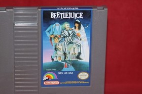 Beetlejuice (Nintendo Entertainment System, NES, 1991) Authentic Game Cartridge