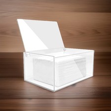 Acrylic Dryer Sheet Organizer Holder And Hanging Lint Trash Holder