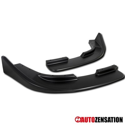 Front Bumper Lip Spoiler Canard Flipper Splitters Diffuser For Civic Integra