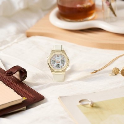 Casio BABY-G MSG-W610G-7AJF Solar Radio Analog Digital Women Watch