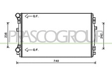 Radiateur Audi Q2