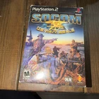 SOCOM U.S. Navy Seals PlayStation 2 Big Box With Headset Complete Make Offer!