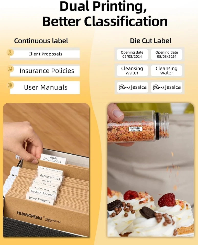 MAKEID Portable Mini Pocket Printer Thermal Label Printing Machine L1-A FASTP&P - Image 3 of 4