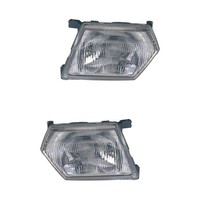 Halogen Scheinwerfer Set Links & Rechts H4 FüR Nissan Patrol GR V Wagon