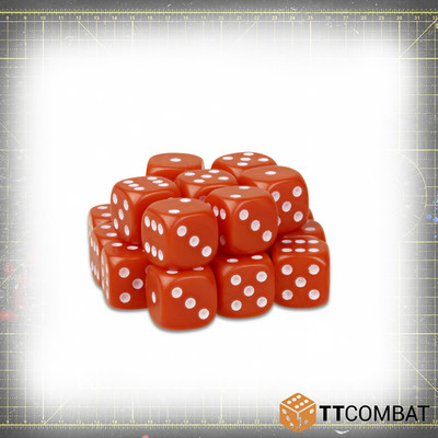 TTCombat Neu in OVP Rot D6 Würfel (20)