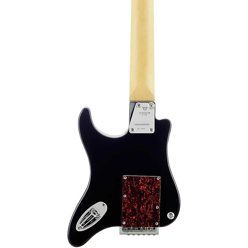 Guitarra eléctrica Traveler Travelcaster Deluxe negra brillante Foto 2 de 4