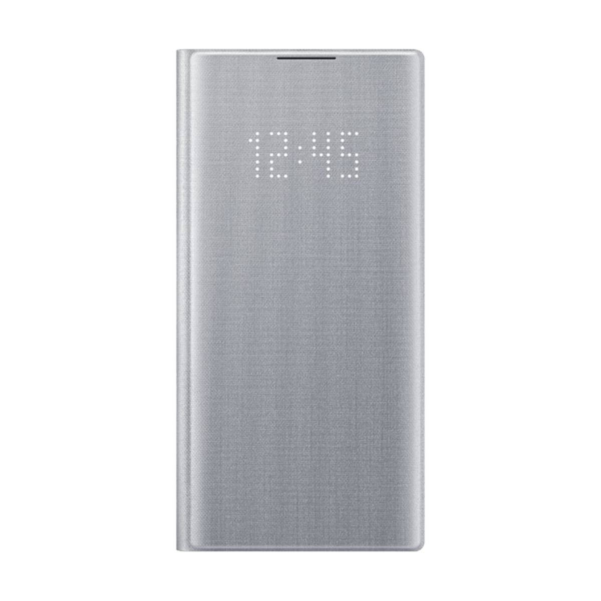 Coque Galaxy Note 10 élégante View Cover en similicuir à rabat LED
