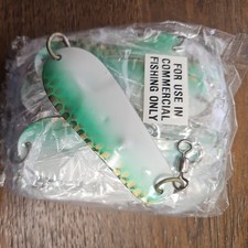 FREE SHIPPING. S-BB569 Commercial Trolling Spoons. USA mfg. Gold Star.