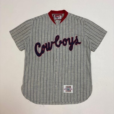 EBBETS FIELD FLANNELS Wool Baseball Shirt Size M Jersey Vintage Style JAPAN