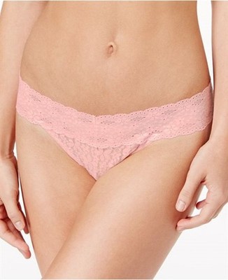 NEW 1PR Wacoal Halo Lace Thong Panty 878205 S Melon #72277