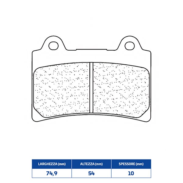PASTIGLIE FRENO CL BRAKES 2305S4