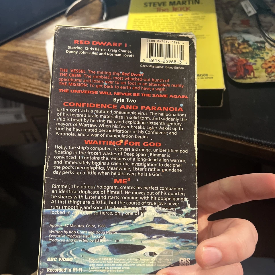 Red Dwarf I Confidence & Paranoia Byte Two (VHS, 1988, BBC)  - Image 3 of 4