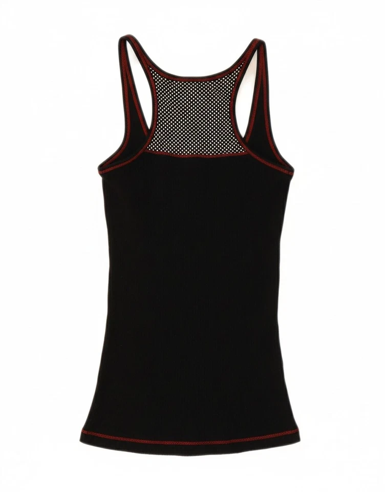REEBOK Mujer Chaleco Top UK 4 XS Negro Deportes DO07 Foto 2 de 4