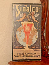 Sinalco Werbung  Plakat Poster Original  Deutschland Datiert Antik Wert ca.4000€