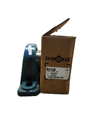NEW IN BOX DODGE 2-BOLT PILLOW BLOCK BEARING 2-7/16'' BORE P2B-GTM-207, 129227